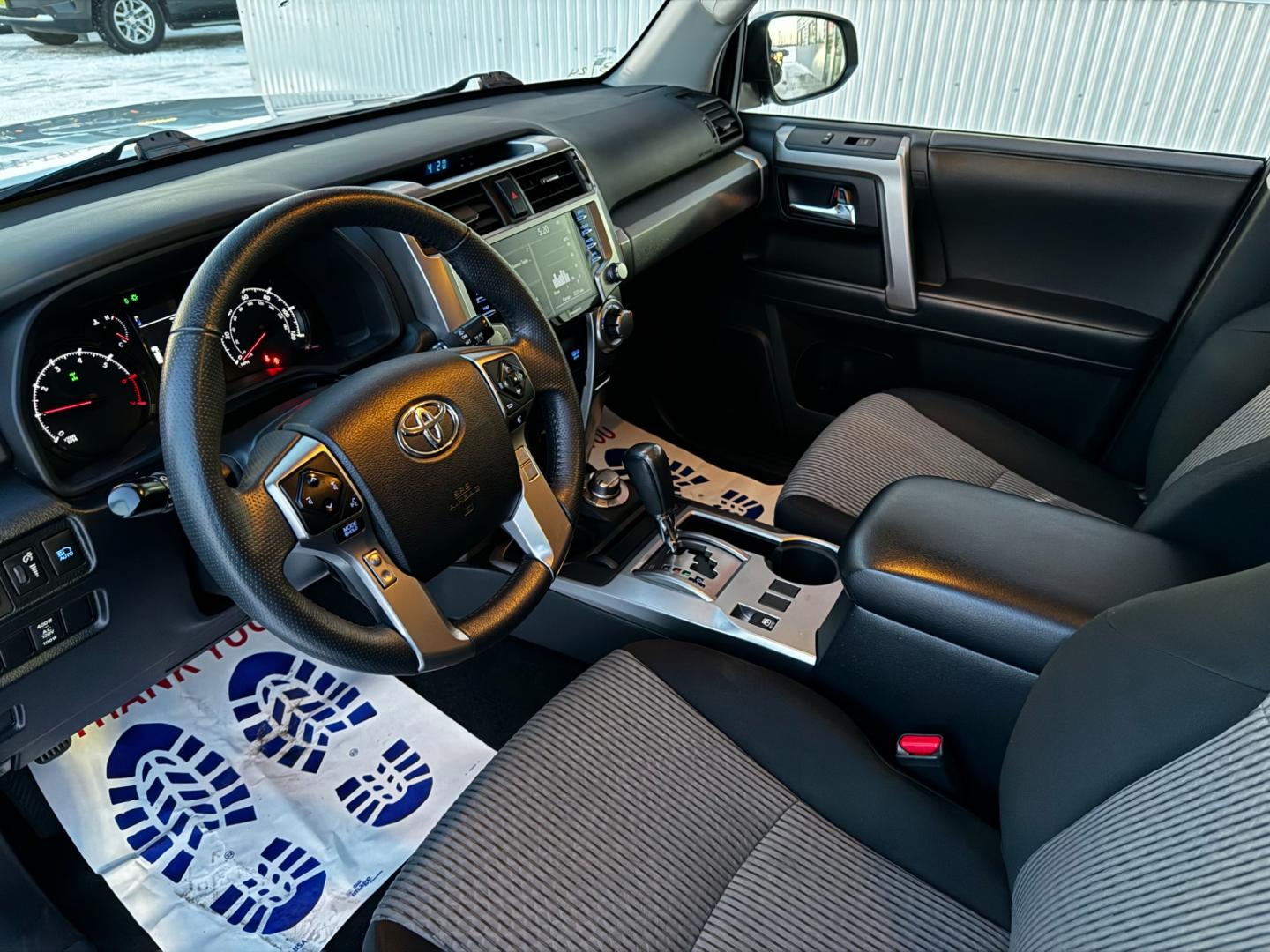 2021 Silver /Gray Toyota 4Runner SR5 (JTEMU5JR7M5) with an 4.0L V6 engine, located at 1960 Industrial Drive, Wasilla, 99654, (907) 274-2277, 61.573475, -149.400146 - Photo#10